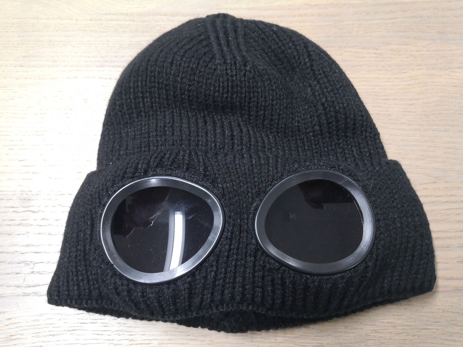 220101 Beanie With Goggles Beanie With Sun Visors Etsy