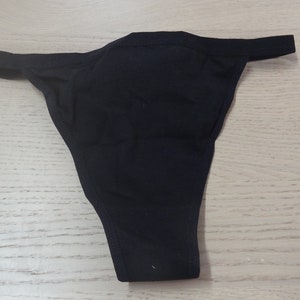 TOMORI Womens Sexy Thong Pantie Cute Rabbit Tail G-String Fur Ball Bikini  T-Back Cosplay Underwear
