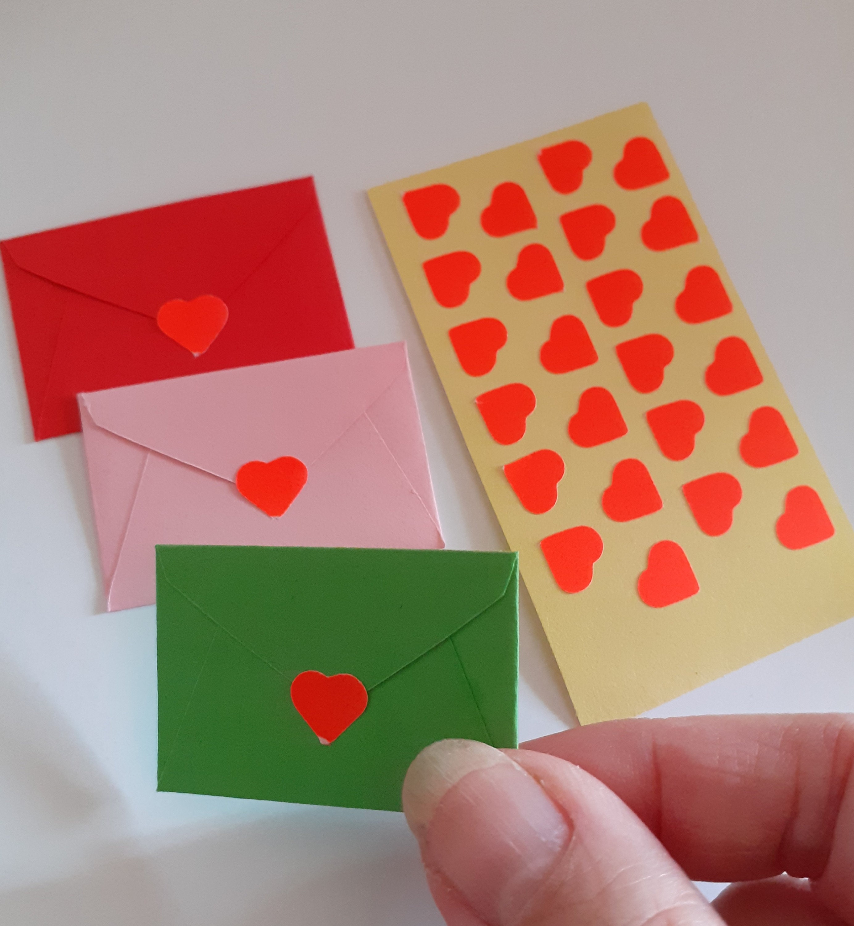 Tiny envelopes 25 miniature envelopes for tooth fairy 80gsm Etsy