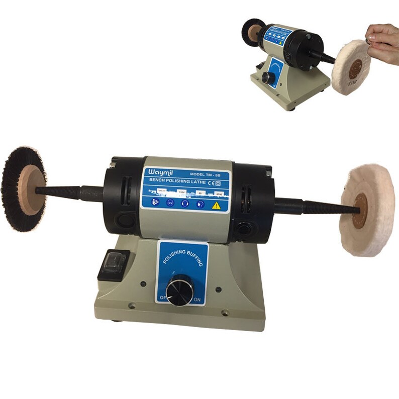 Jewelry Polishing Motot Compact Buffer Machine Lathe Benchtop Etsy