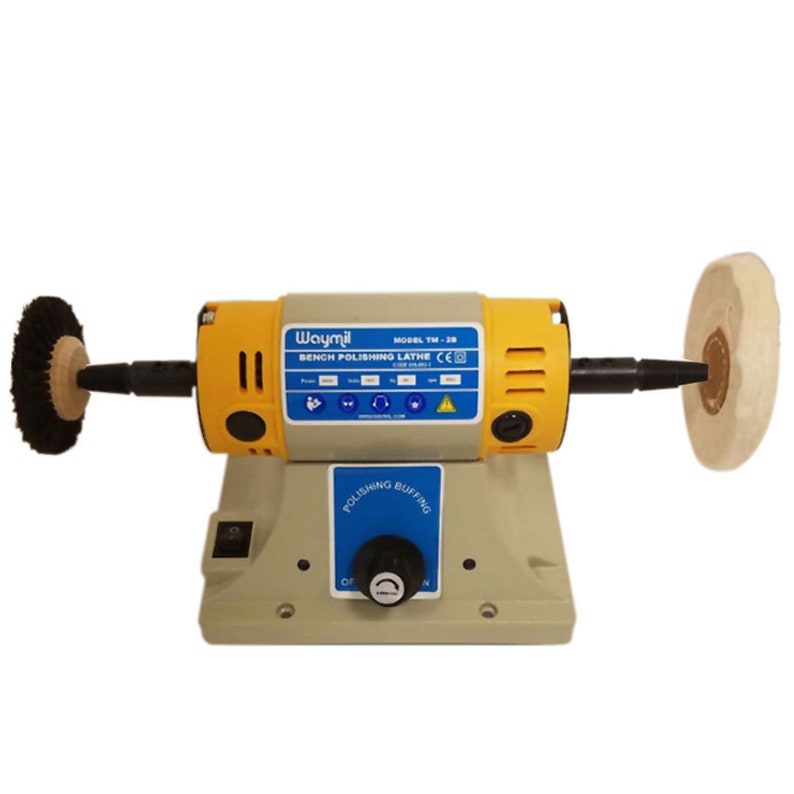 Jewelry Polishing Buffer Machine Bench Lathe Benchtop Polisher Etsy