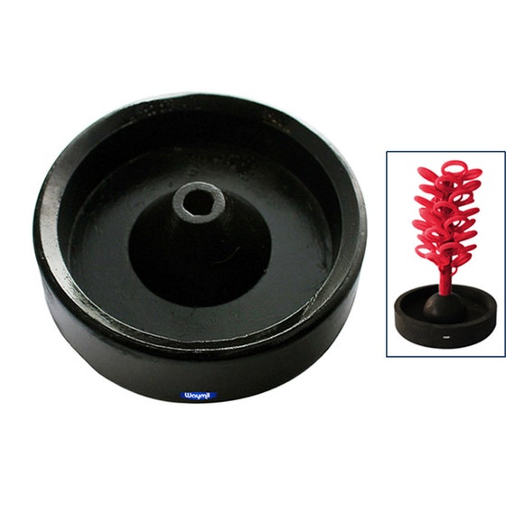 Rubber Sprue Base for 4 Cylinders Tree C-Style Jewelry Lost Wax Casting Flask