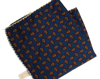 1960s vintage cotton paisley Liberty Handkerchief