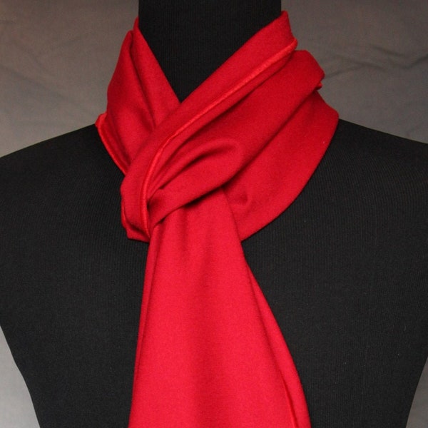 Long Red Scarf Etsy