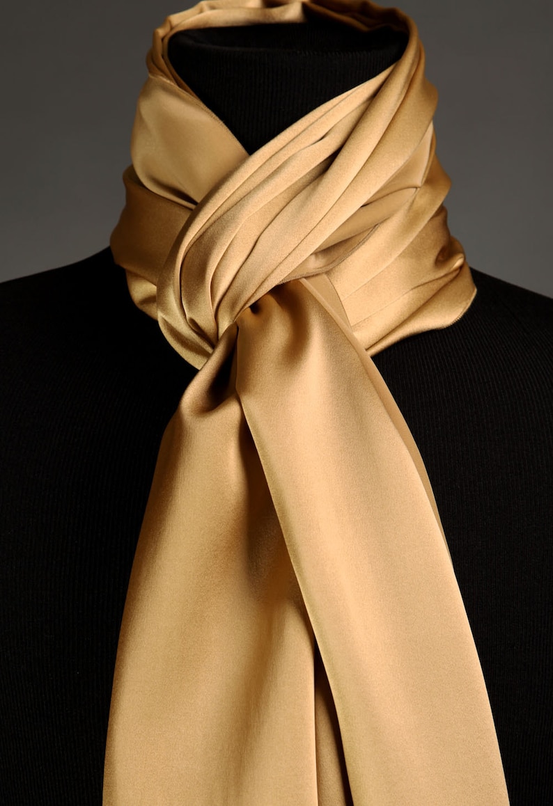 Only Beige Polyester Scarf