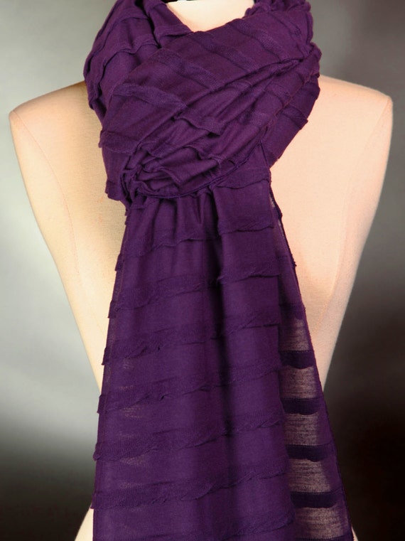 Purple scarves ladies 2025