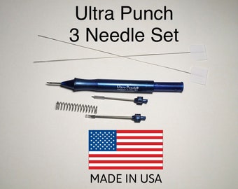 Ultra Punch Needle Set - Small, Medium, Large - Embroidery Tool