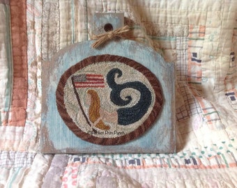 PDF - Rêves de sirène - Motif perforé - Art folklorique de plage (téléchargement numérique)