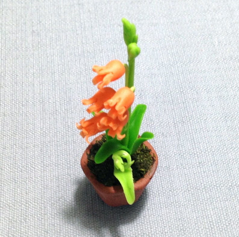 Mushroom Clay Flower Ceramic Pot Dollhouse Miniature Tiny Handmade