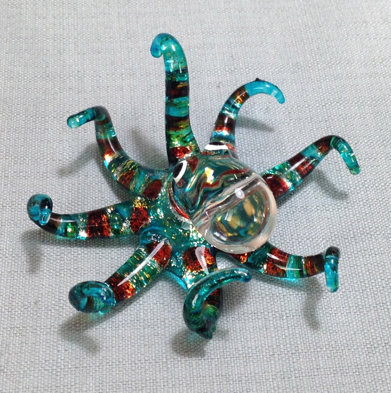 blown glass animal ornaments