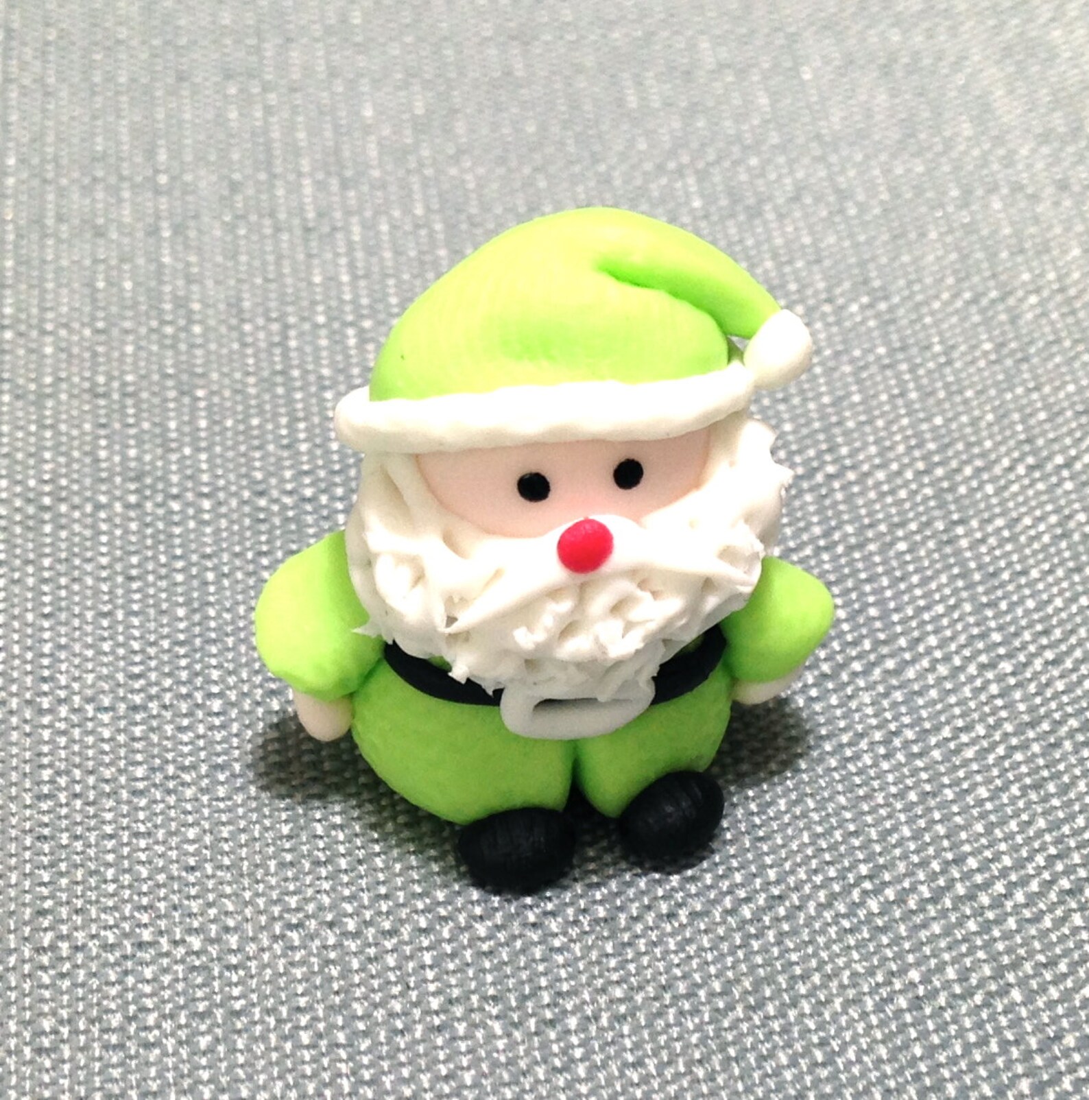 Miniature Funny Santa Claus Christmas Clay Polymer Cute Little | Etsy