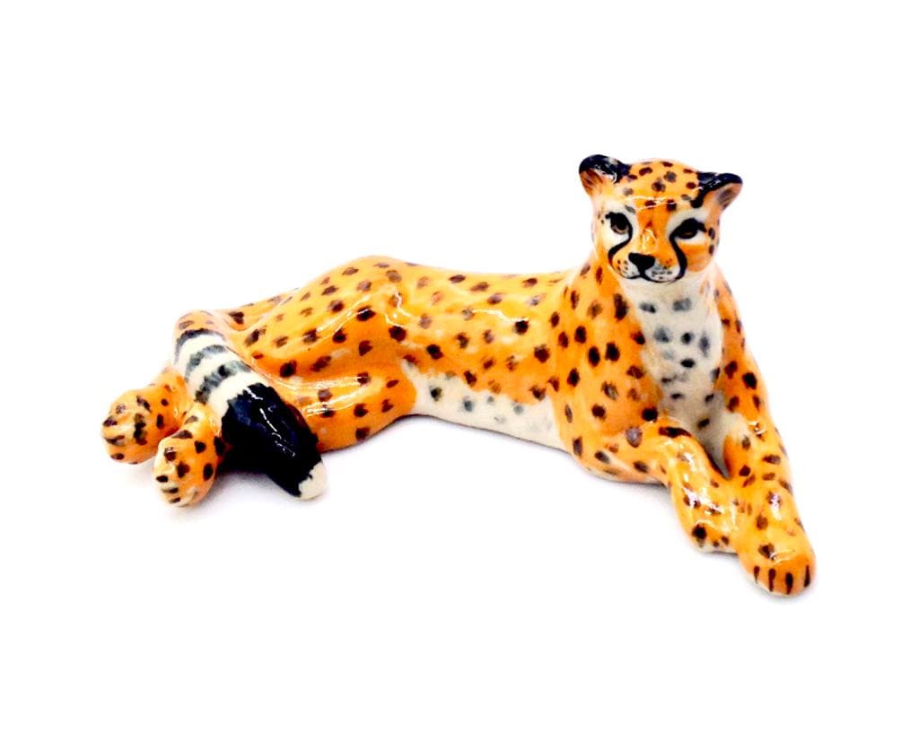 Cheetah Ceramic Table Lamp – La Selva Vintage