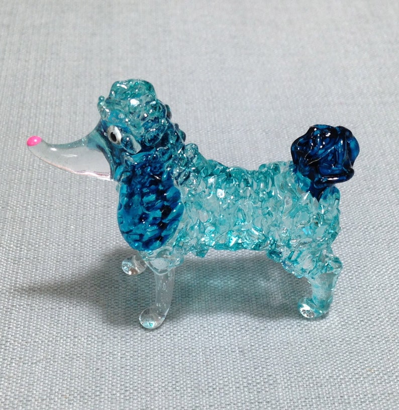 blown glass animal ornaments