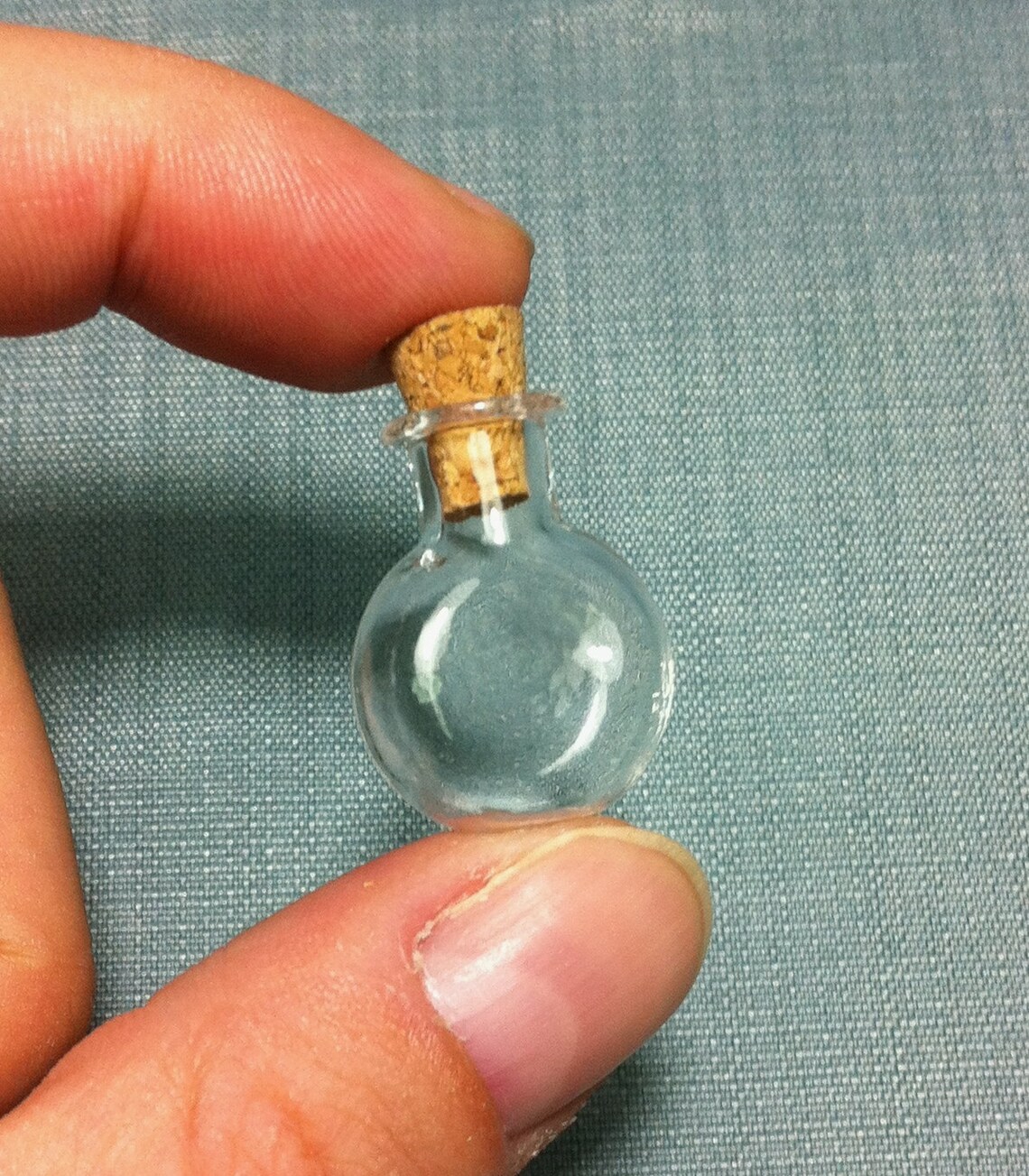 4 Jars Jar Vial Vials Cork Containers Storage Clear Glass Etsy