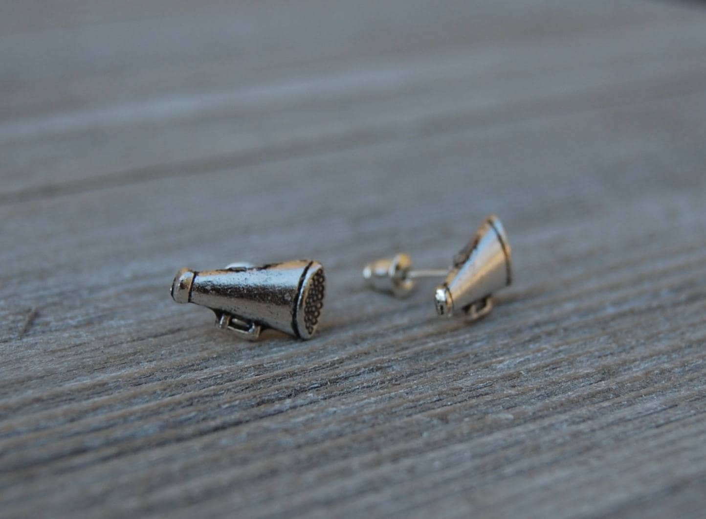 Cheer Megaphone Earrings