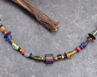 Collana di perline miste in stile vichingo per spille da donna, scegli il tuo stile, 27 cm