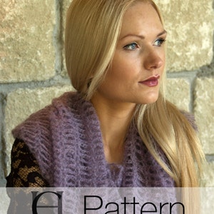 Crochet Snood, Crochet Cowl Pattern, Crochet Snood Pattern, Lace Snood, Lace Cowl, Instant Download pdf