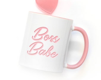 Boss Babe - Coffee Mug - Business Girl Boss Gift