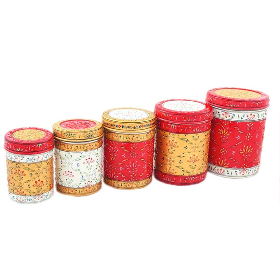 Best Deal for Kitchen Jars Canisters Set of 5 for The Kitchen