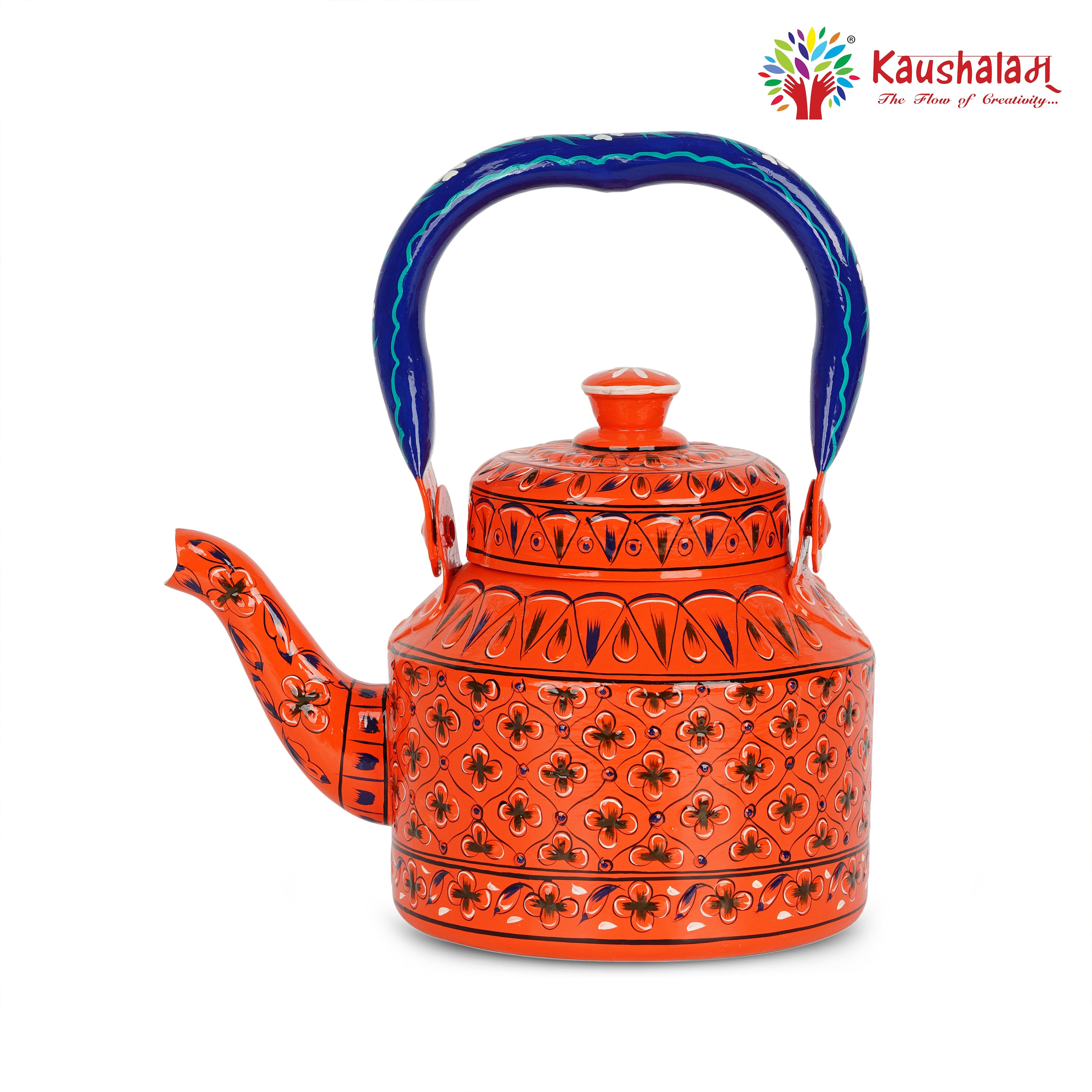 Electric Tea Kettle Hot Water Kettle for Tea and Coffee, Kaushalam Hand  Painted Kashmiri Art Kettles, Fathers Day Gift for Art Tea Lovers, -   Israel