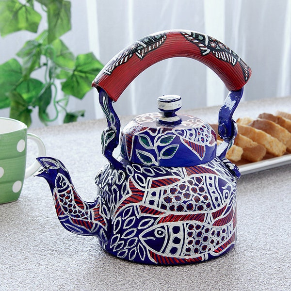 Fish Tea Kettle Etsy