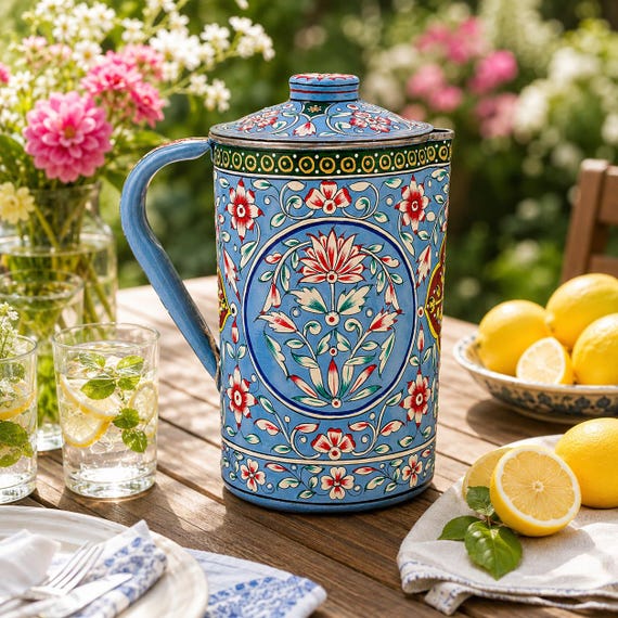 regale fürs badezimmer BOON L-1x6 Regal Farbe:Blau