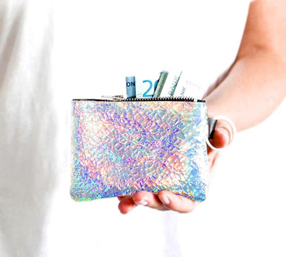 iridescent wallet