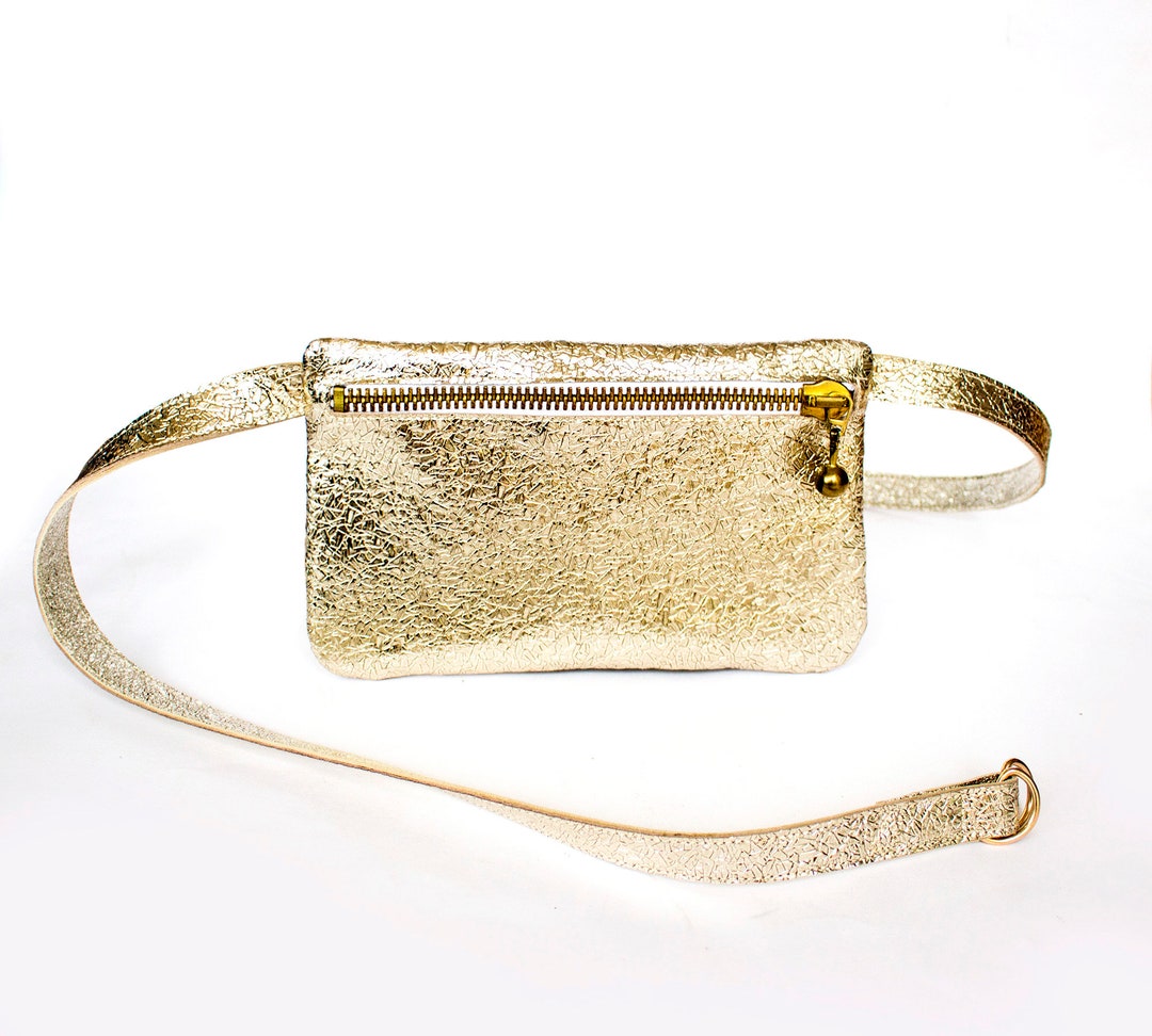 Orange Gold Buckle Bum Bag - Braley