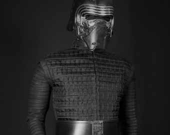 Túnica Pintucked de Kylo Ren, Último Jedi, Hecha a medida, Star Wars