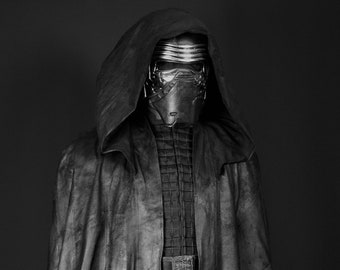Capa de gamuza Kylo Ren, Último Jedi, Rise of Skywalker, Hecho a medida, Star Wars