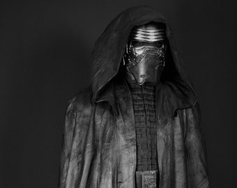 Kylo Ren Rise of Skywalker Set, capa, túnica, pantalones, pantalones, mangas, hecho a medida, Star Wars