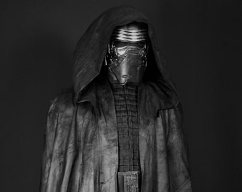 Capa de gamuza Kylo Ren, Último Jedi, Rise of Skywalker, Hecho a medida, Star Wars