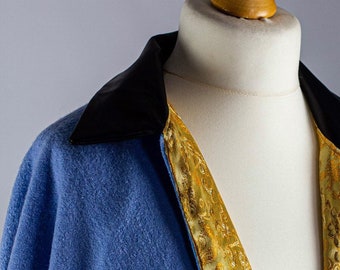 Star Wars Cosplay - Capa Lando Calrissian, círculo completo, hecho a medida