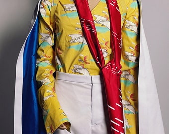 Star Wars Cosplay - Disfraz de Lando hawaiano, solo, hecho a medida