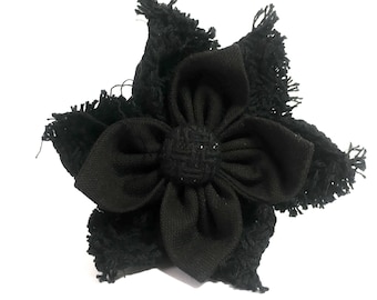 Kylo Ren inspirado flor de pelo, Star Wars, accesorio de pelo, Geek