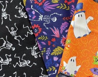 Halloween - Pañuelo para perros, tela de babas, babero, raza gigante, XS-XXXL