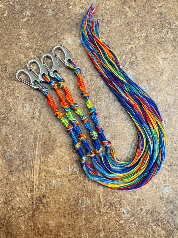 Joseph’s coat tzitzits with clips, Joseph’s Coat of many colors, tzitzit with clips