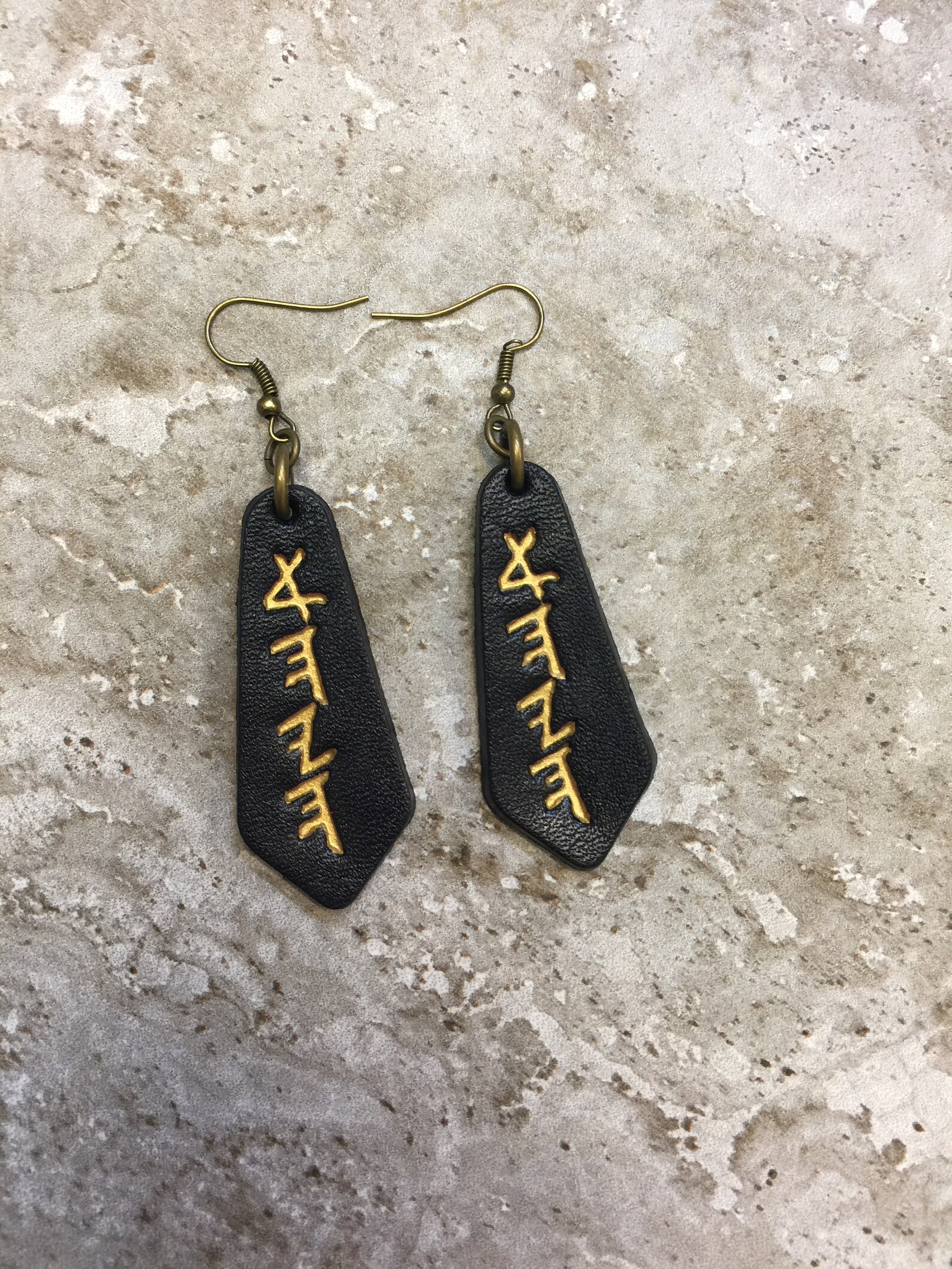 AHAYAH Earrings in Paleo Hebrew Earrings. i Am in Etsy