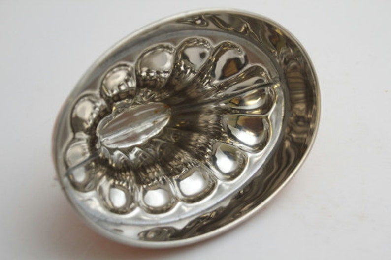 Vintage Copper Oval Ice Nougat mold