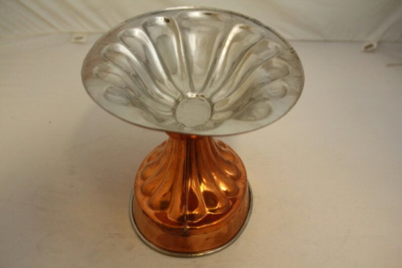 Vintage Copper Oval Ice Nougat mold