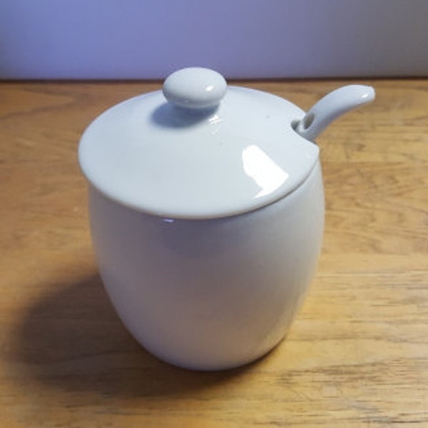 Japanese Made for Rowoco - Jelly/Jam Porcelain Pot with Spoon