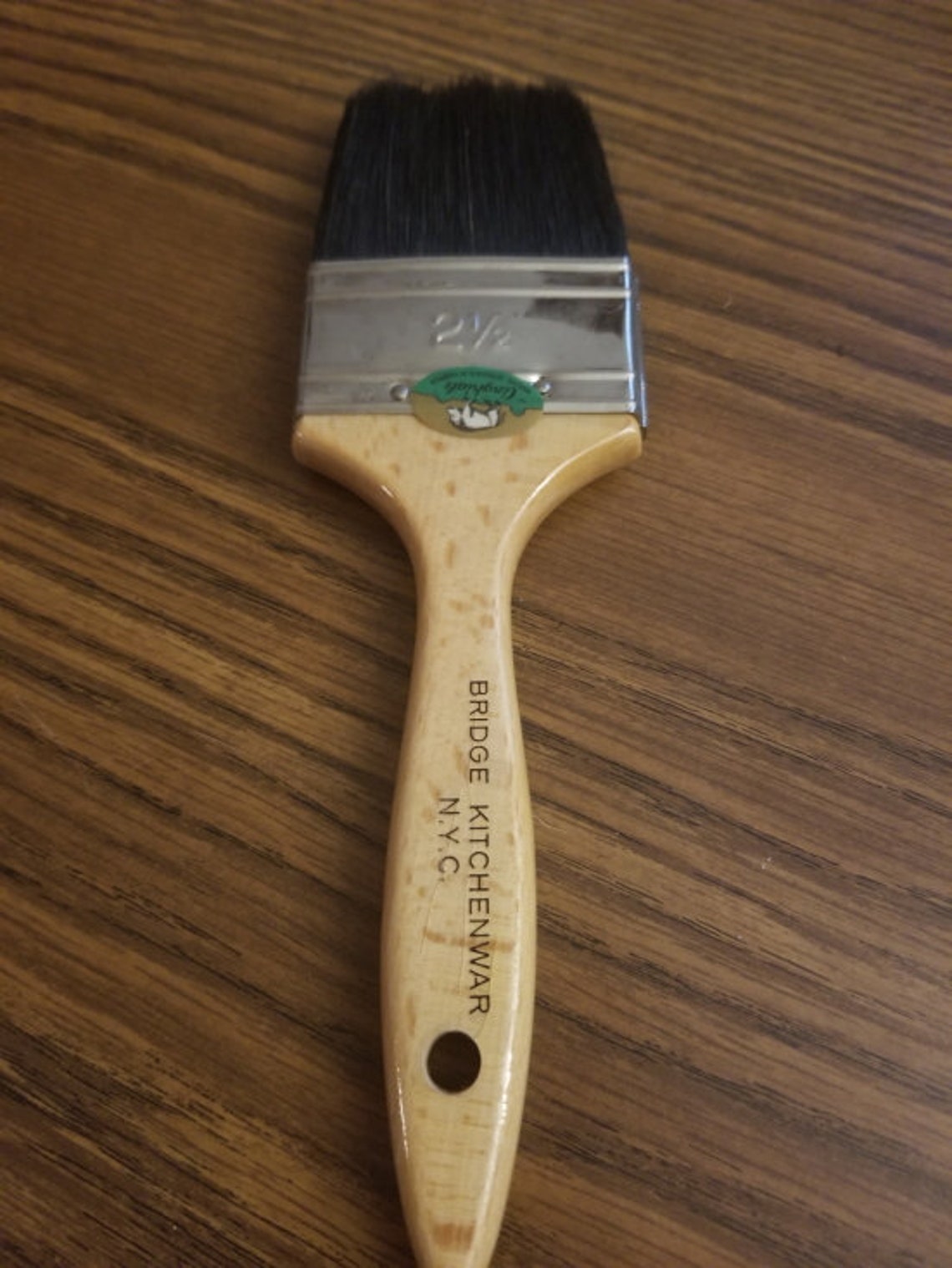 Black Natural Boar Bristle Basting Brush Paint Brush 2.5 Etsy