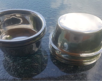 Huevos en molde de áspic - Acero inoxidable - Capacidad de 4 onzas - Juego de 6 piezas