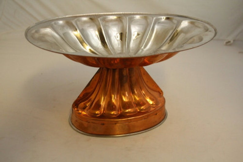 Vintage Copper Oval Ice Nougat mold