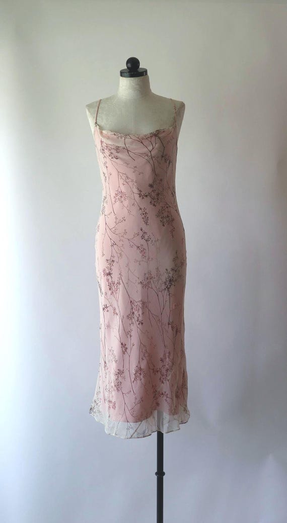 open lace back dress Pink Snake Dress