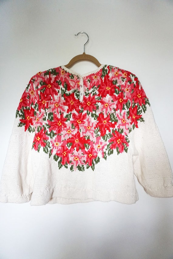 Vintage Hand Knit Northern Isles Design Sweater J… - image 5