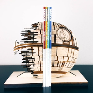 Death Star Bookends, Gray, StarWars, Star Wars, Book Ends 画像 2