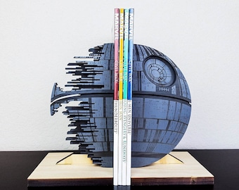 Death Star Bookends, Gray, StarWars, Star Wars, Book Ends