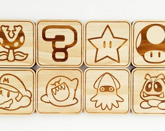 Mario Coasters (Set of 8)