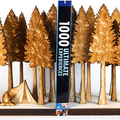 Bookends, Camping, Forest, Book End